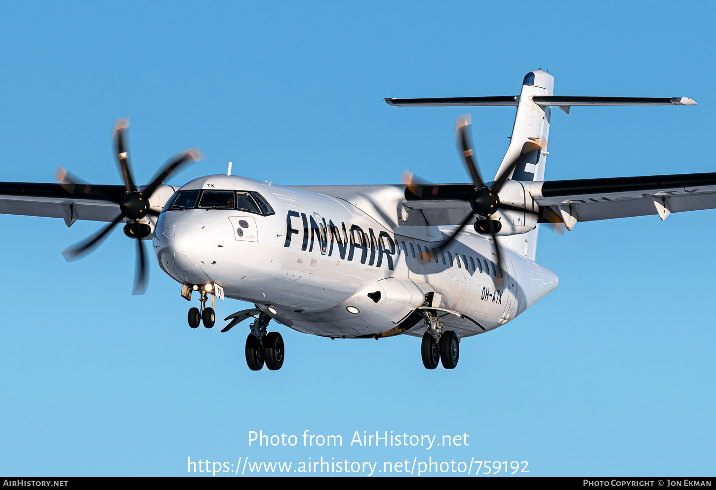 Aircraft Photo of OH-ATK | ATR ATR-72-500 (ATR-72-212A) | Finnair | AirHistory.net #759192