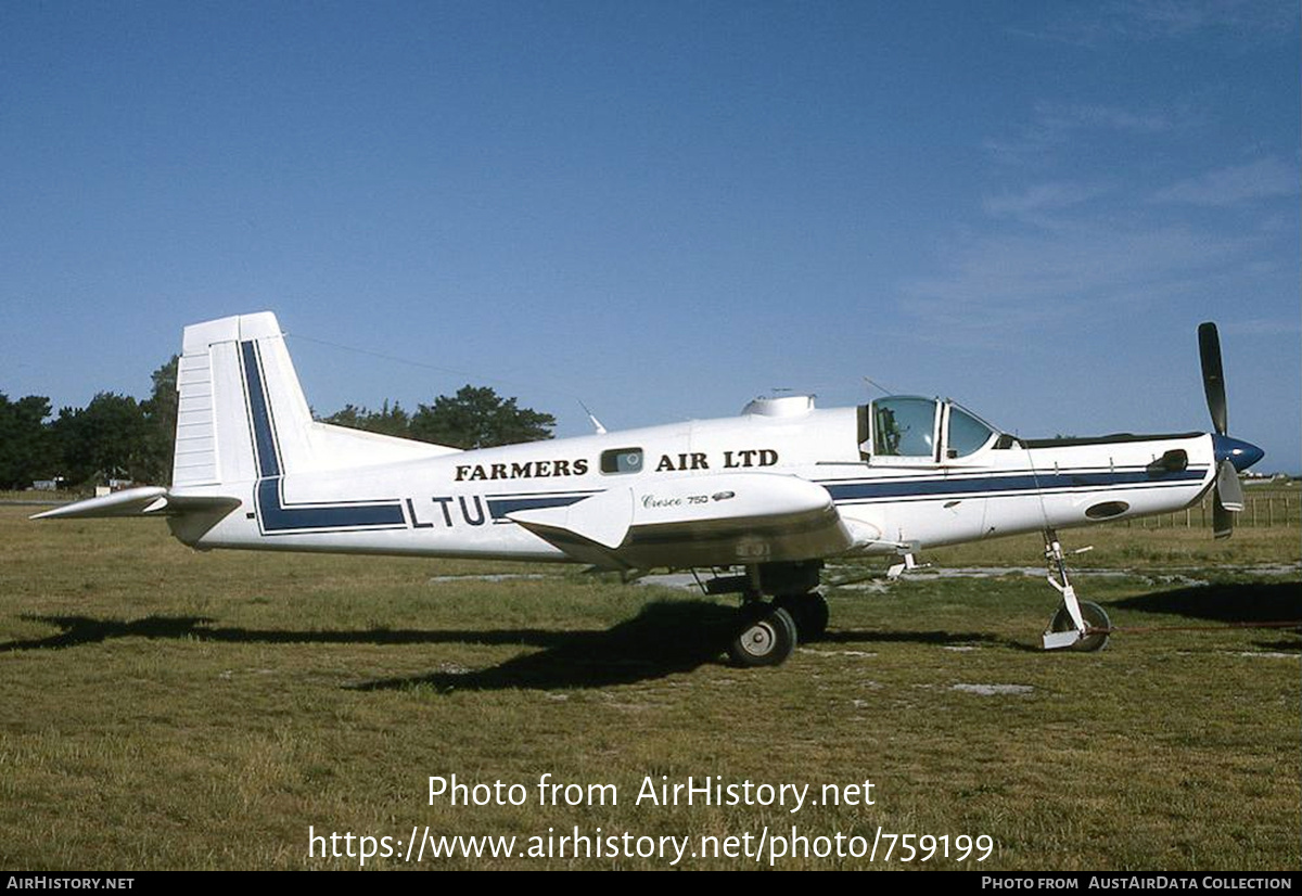 Aircraft Photo of ZK-LTU / LTU | Pacific Aerospace Cresco 08-600 | Farmers Air | AirHistory.net #759199