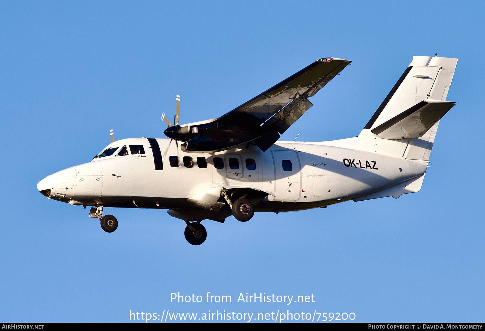 Aircraft Photo of OK-LAZ | Let L-410UVP-E8 Turbolet | CityWing Aviation | AirHistory.net #759200