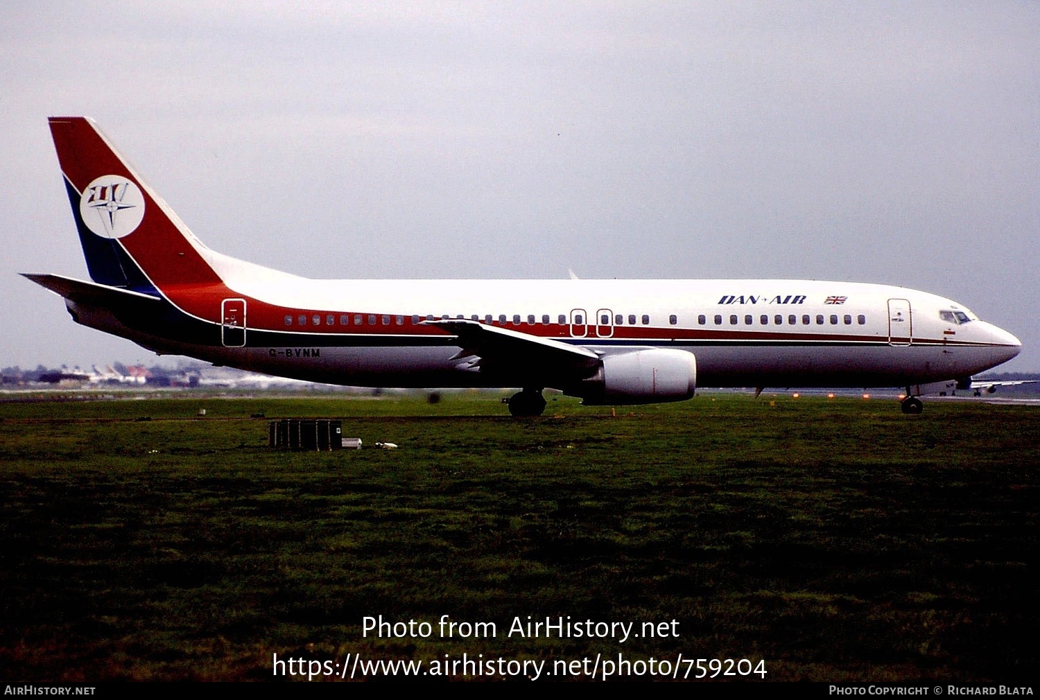 Aircraft Photo of G-BVNM | Boeing 737-4S3 | Dan-Air London | AirHistory.net #759204