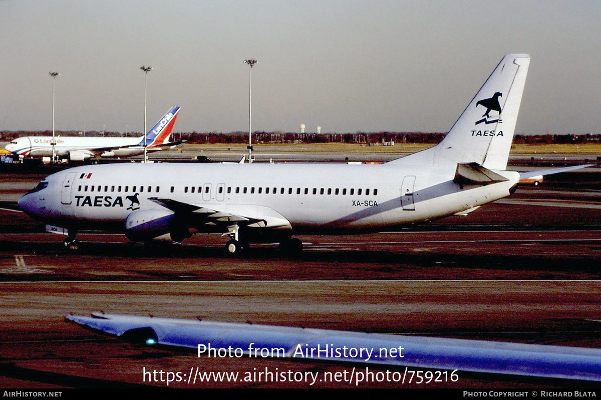 Aircraft Photo of XA-SCA | Boeing 737-4Y0 | TAESA - Transportes Aéreos Ejecutivos | AirHistory.net #759216