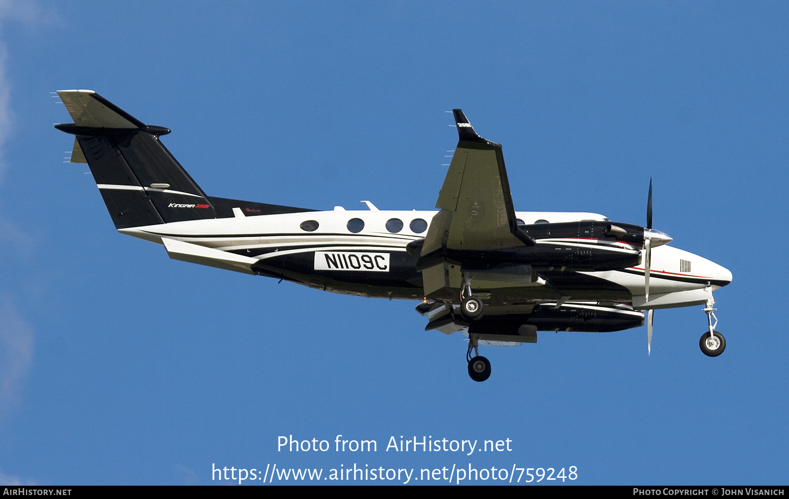 Aircraft Photo of N1109C | Beechcraft 350i King Air (B300) | AirHistory.net #759248