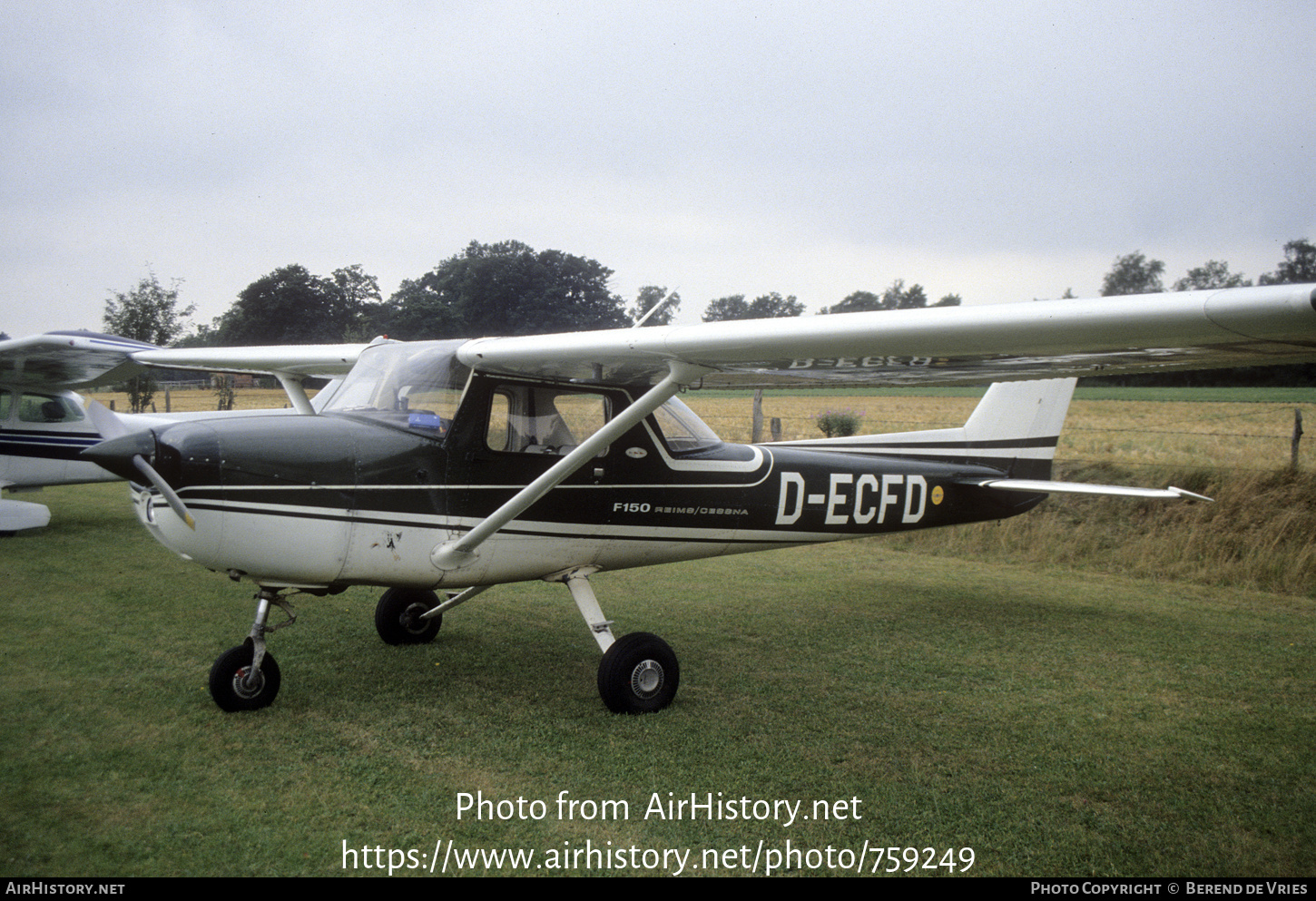 Aircraft Photo of D-ECFD | Reims F150L | AirHistory.net #759249