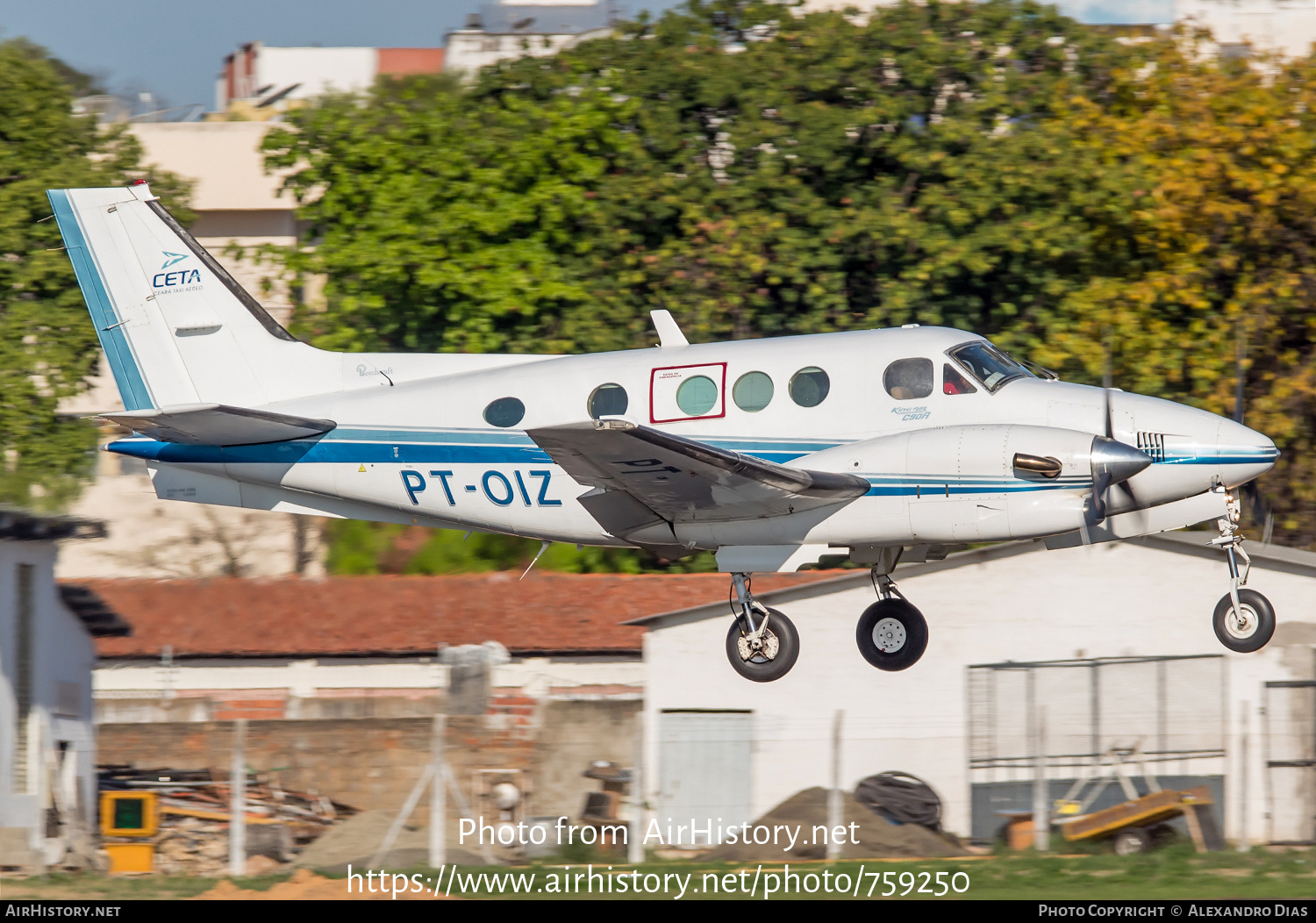 Aircraft Photo of PT-OIZ | Beech C90A King Air | AirHistory.net #759250