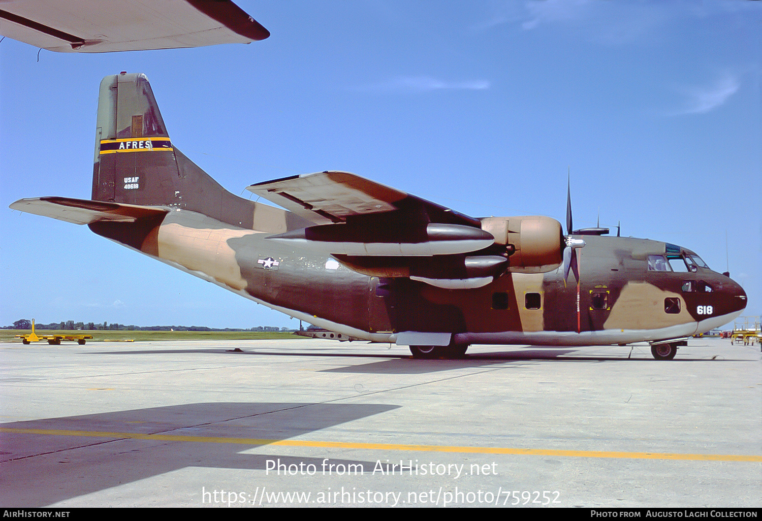 Aircraft Photo of 54-618 / 40618 | Fairchild UC-123K Provider | USA - Air Force | AirHistory.net #759252