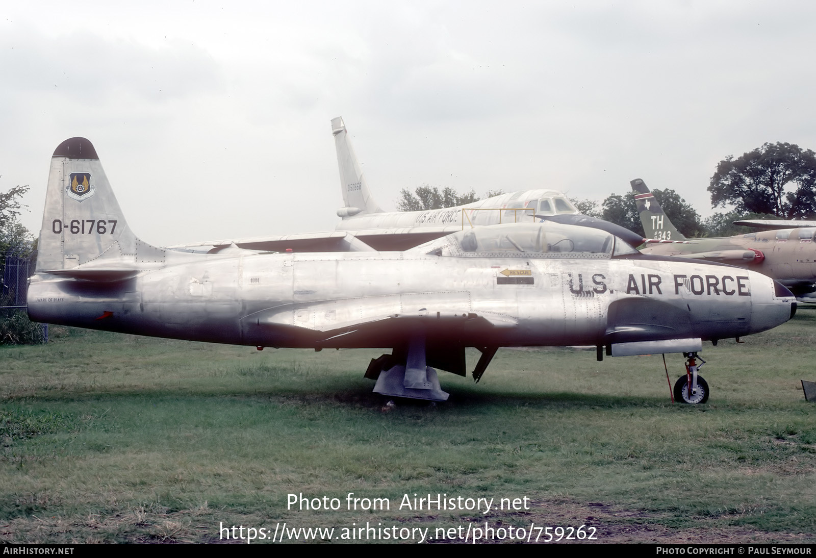 Aircraft Photo of 56-1767 / 0-61767 | Lockheed T-33A | USA - Air Force | AirHistory.net #759262