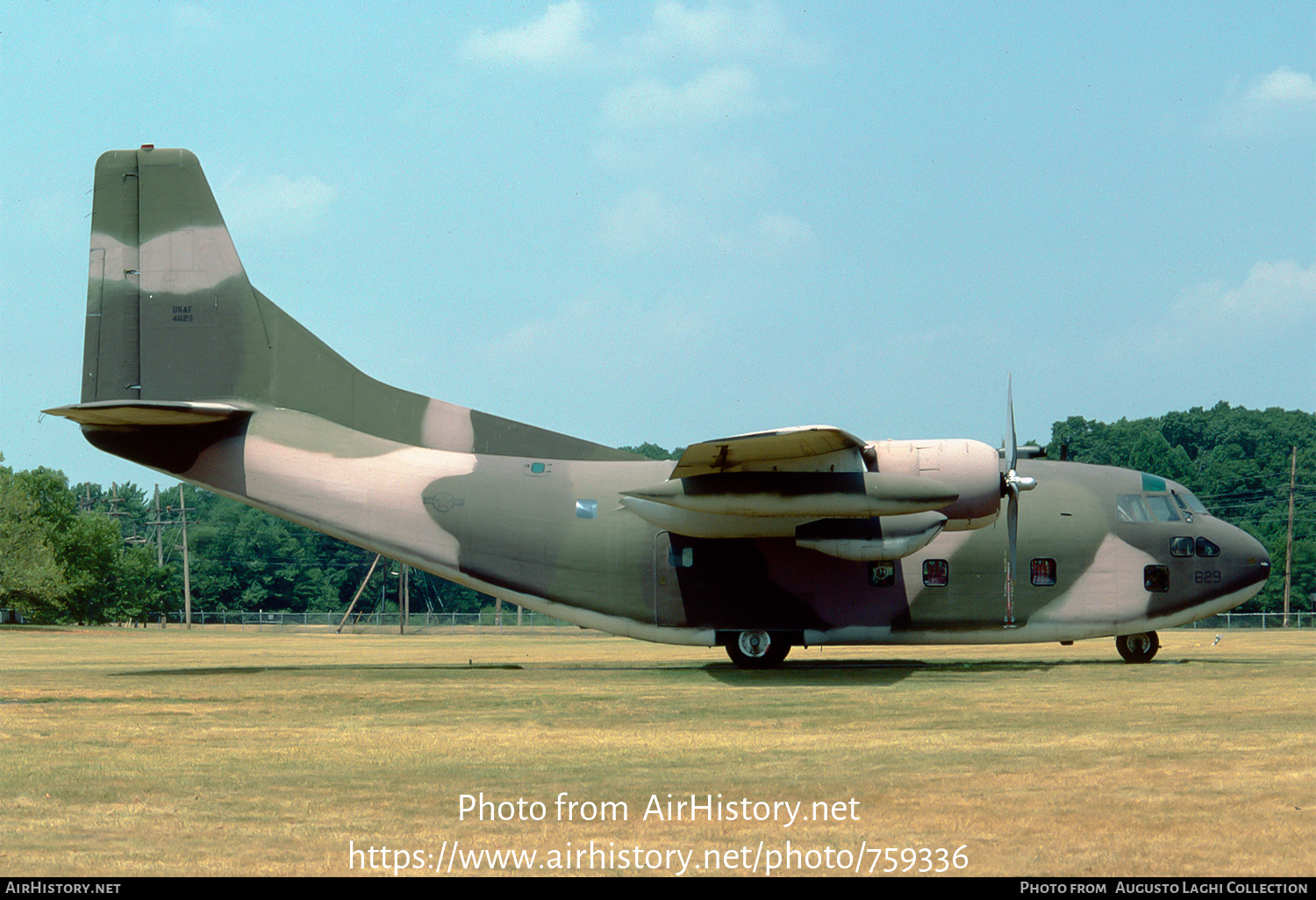 Aircraft Photo of 54-629 / 4629 | Fairchild C-123K Provider | USA - Air Force | AirHistory.net #759336