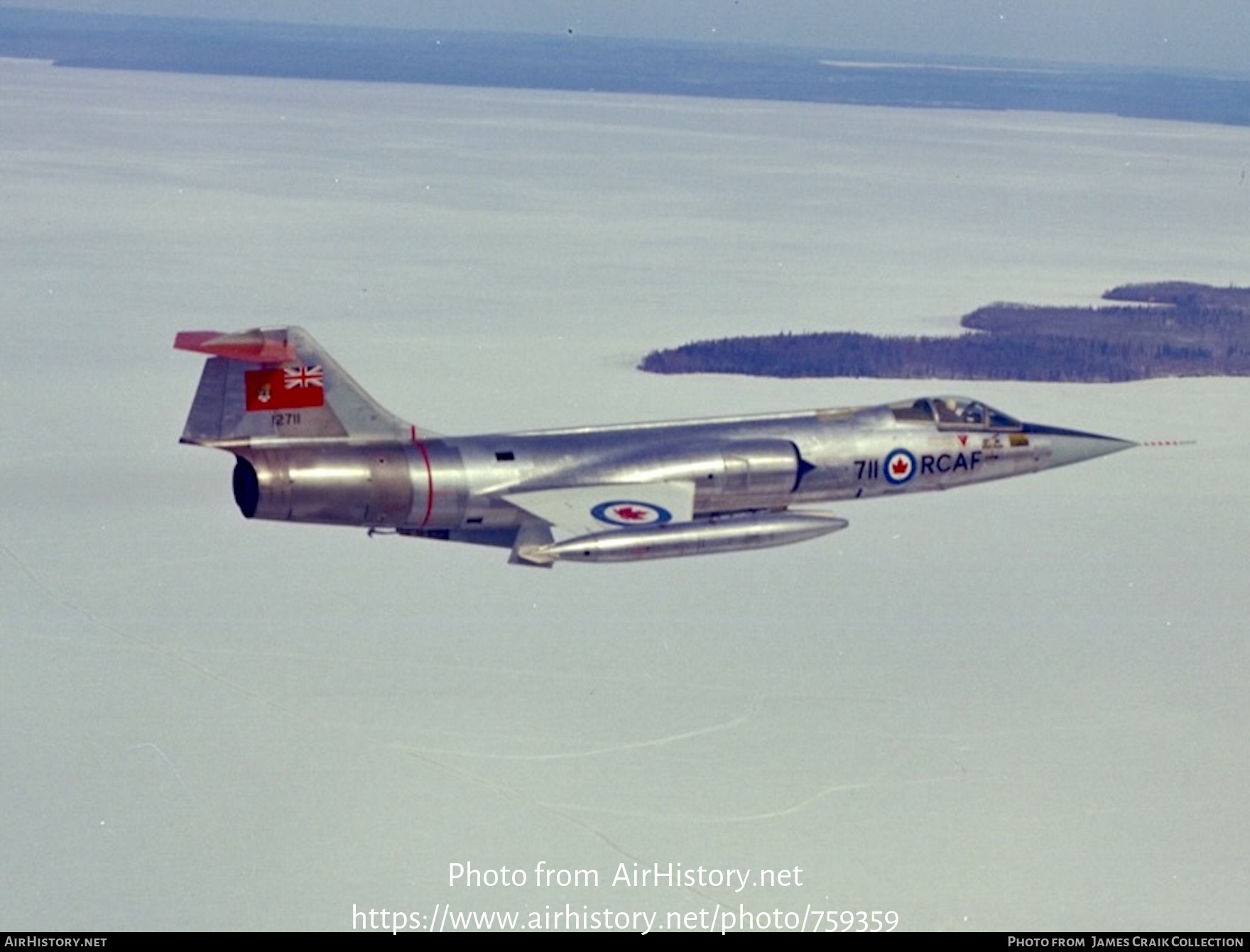 Aircraft Photo of 12711 | Lockheed CF-104D Starfighter Mk.1 | Canada - Air Force | AirHistory.net #759359