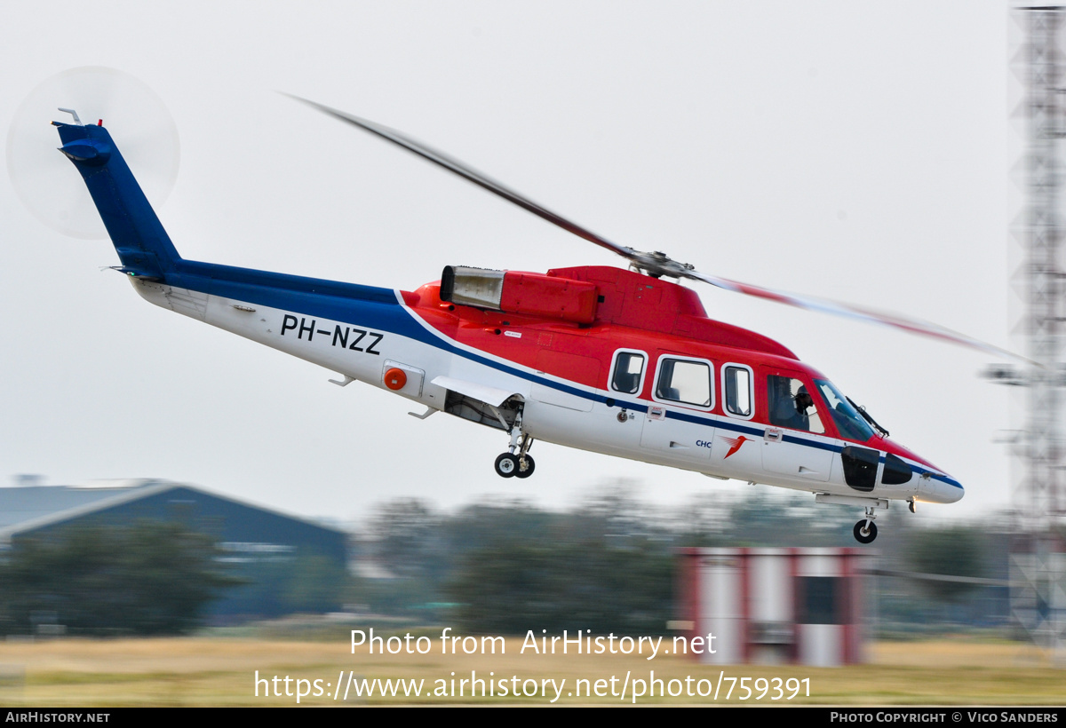 Aircraft Photo of PH-NZZ | Sikorsky S-76B | CHC Helicopters | AirHistory.net #759391