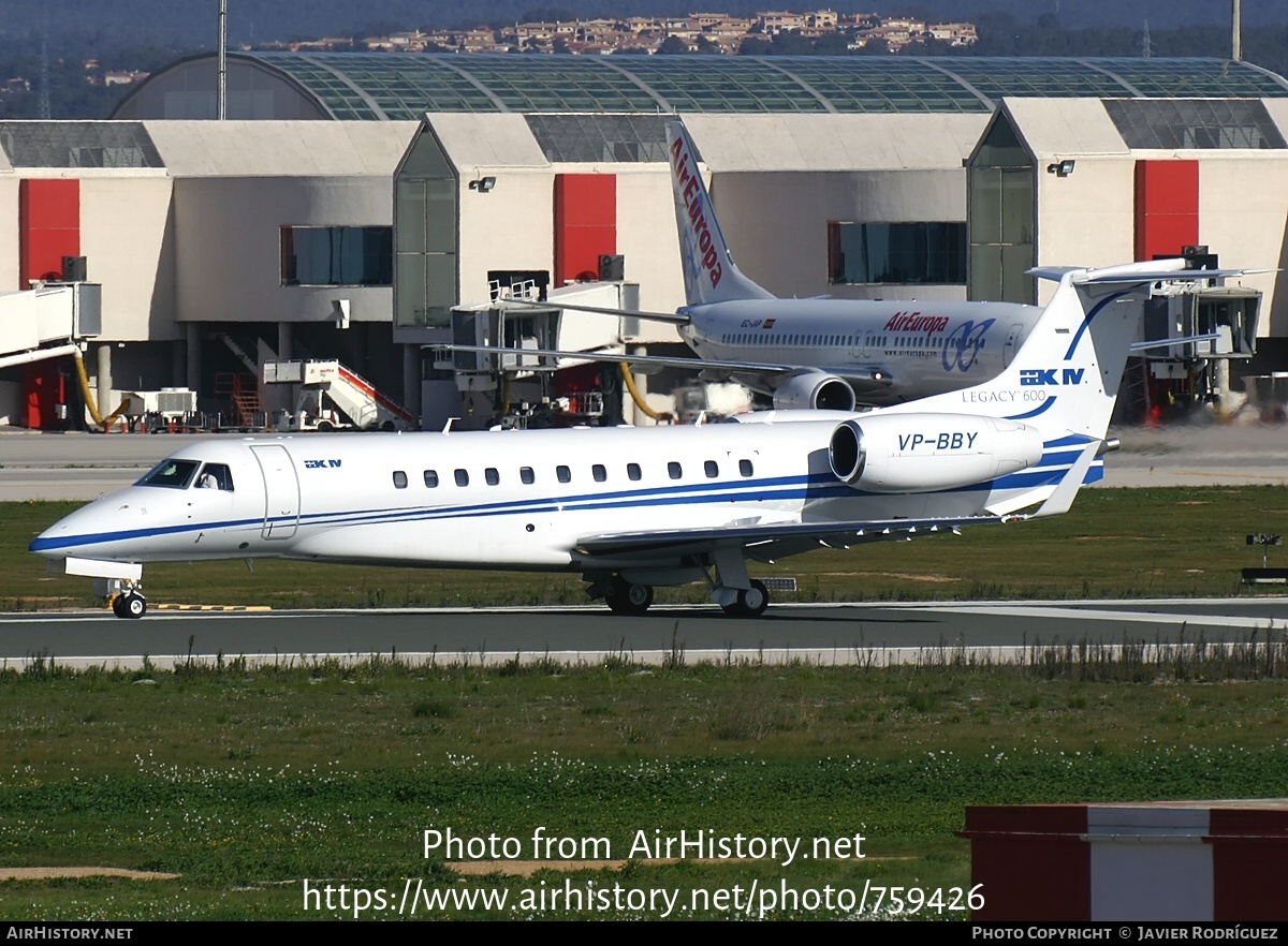 Aircraft Photo of VP-BBY | Embraer Legacy 600 (EMB-135BJ) | AirHistory.net #759426