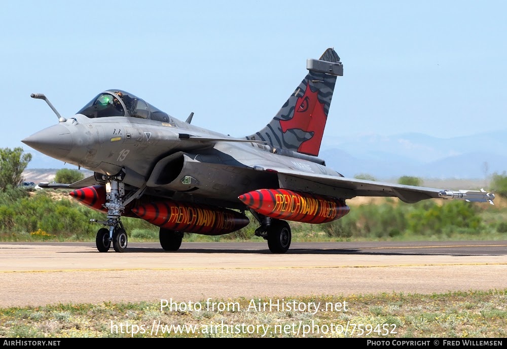 Aircraft Photo of 19 | Dassault Rafale M | France - Navy | AirHistory.net #759452