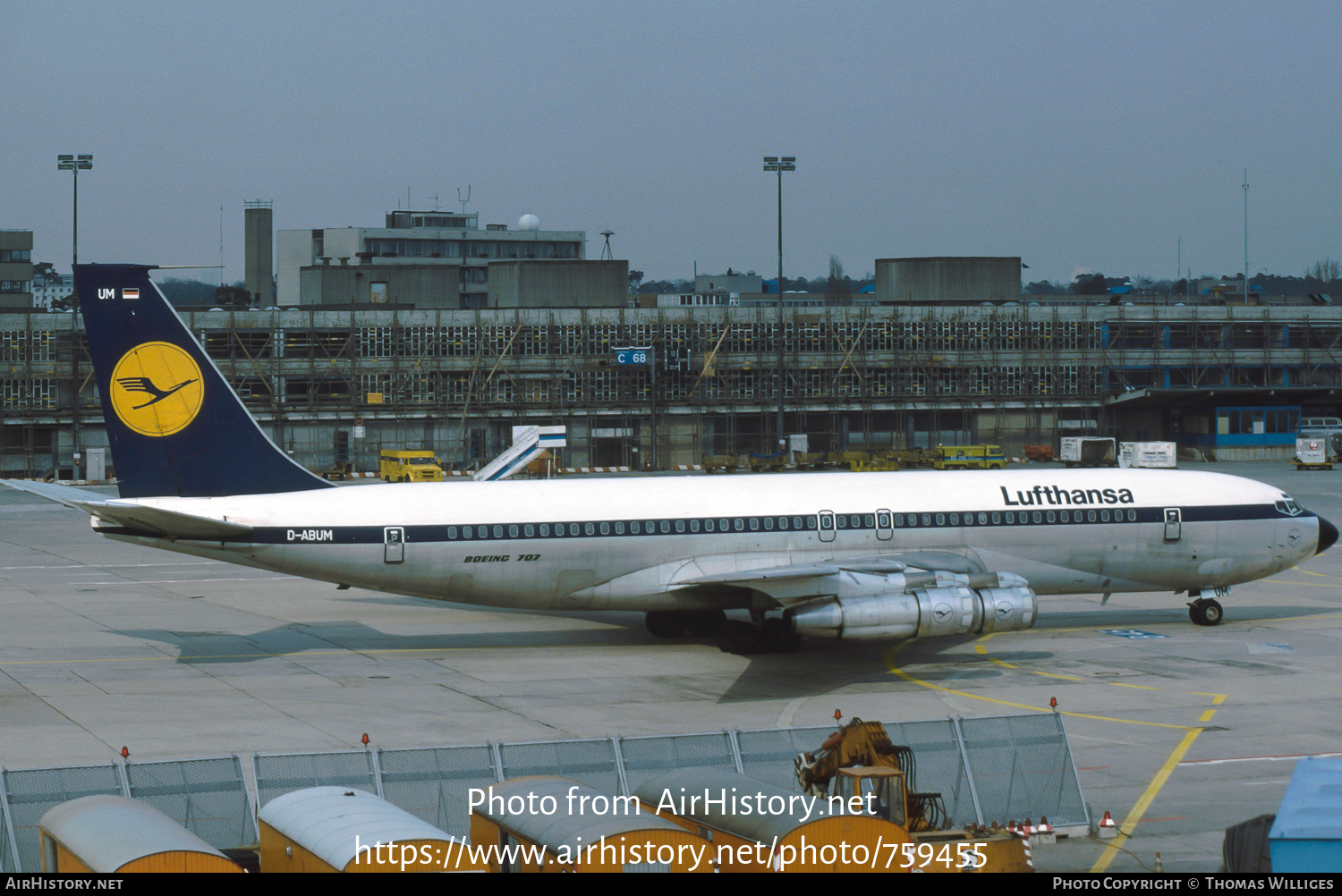 Aircraft Photo of D-ABUM | Boeing 707-330B | Lufthansa | AirHistory.net #759455