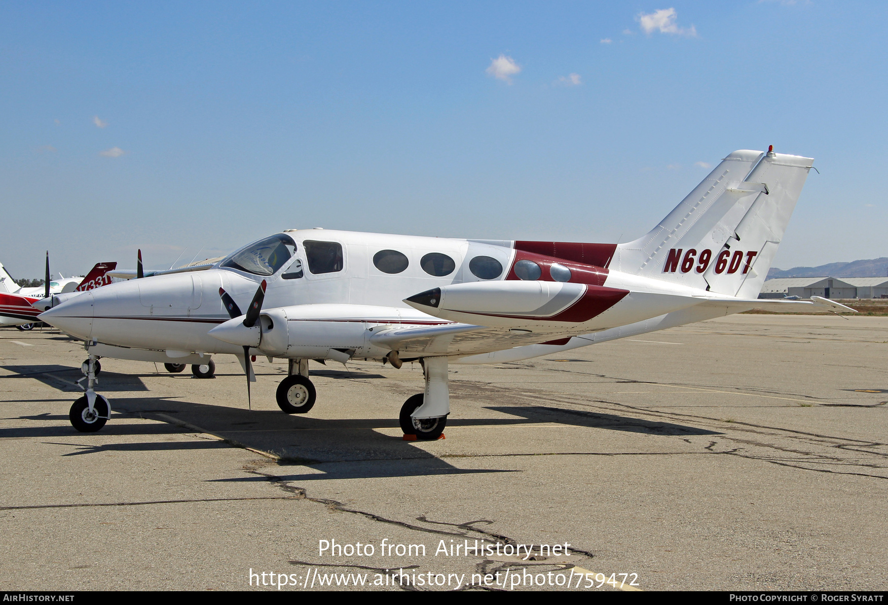 Aircraft Photo of N696DT | Cessna 414 | AirHistory.net #759472