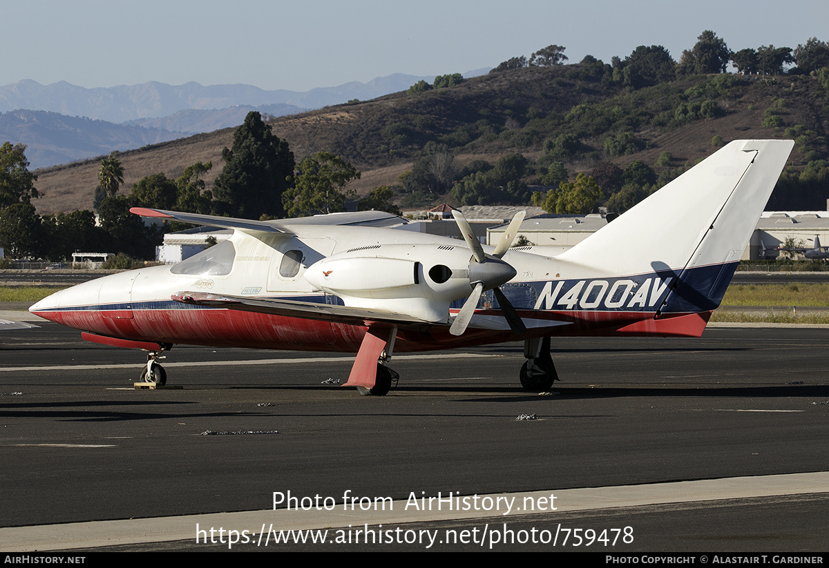 Aircraft Photo of N400AV | Avtek 400A | AirHistory.net #759478