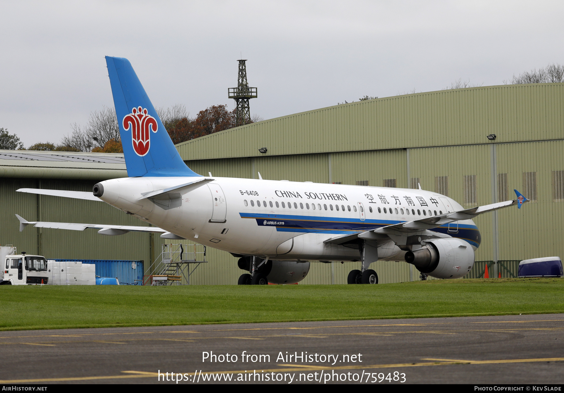 Aircraft Photo of B-6408 | Airbus A319-112 | China Southern Airlines | AirHistory.net #759483