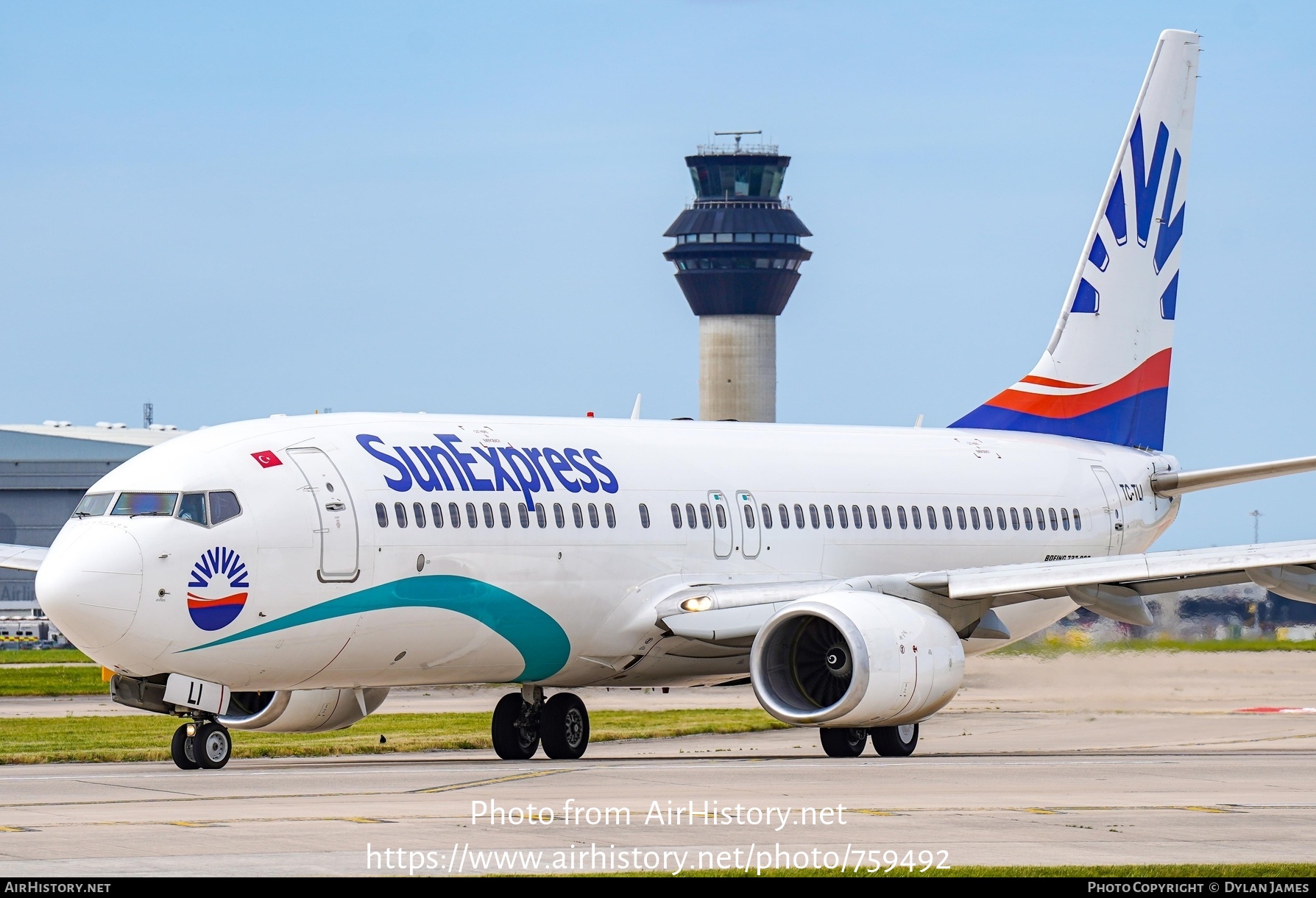 Aircraft Photo of TC-TLI | Boeing 737-8FZ | SunExpress | AirHistory.net #759492