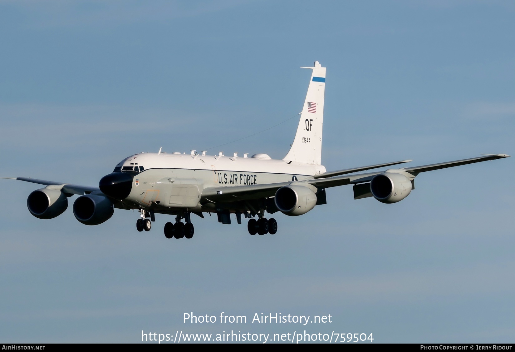 Aircraft Photo of 64-14844 / 14844 | Boeing RC-135V | USA - Air Force | AirHistory.net #759504