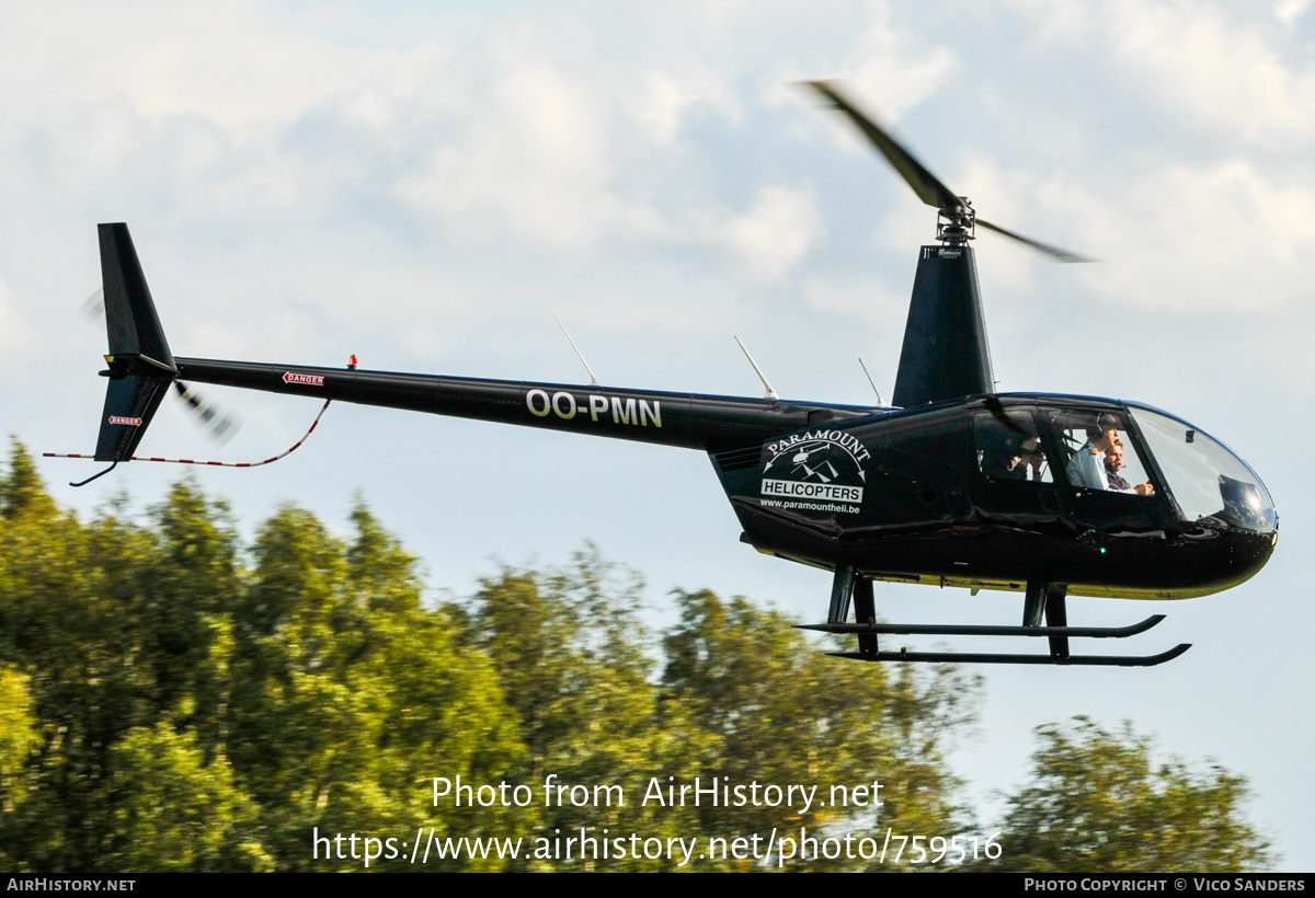 Aircraft Photo of OO-PMN | Robinson R-44 Raven | Paramount Helicopters | AirHistory.net #759516