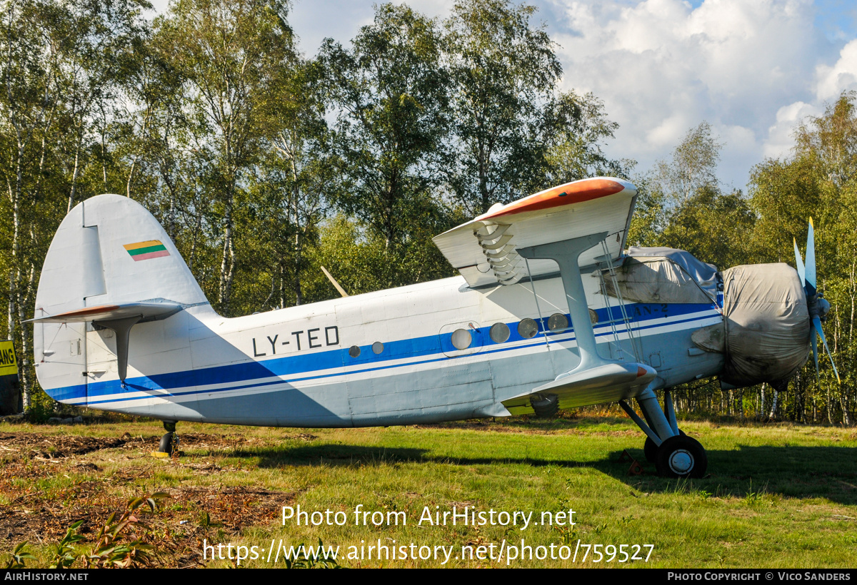 Aircraft Photo of LY-TED | Antonov An-2 | AirHistory.net #759527