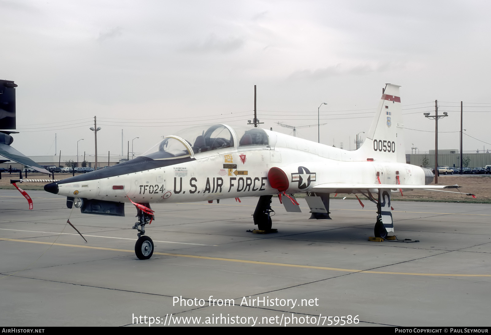 Aircraft Photo of 60-0590 / 00590 | Northrop GT-38A Talon | USA - Air Force | AirHistory.net #759586