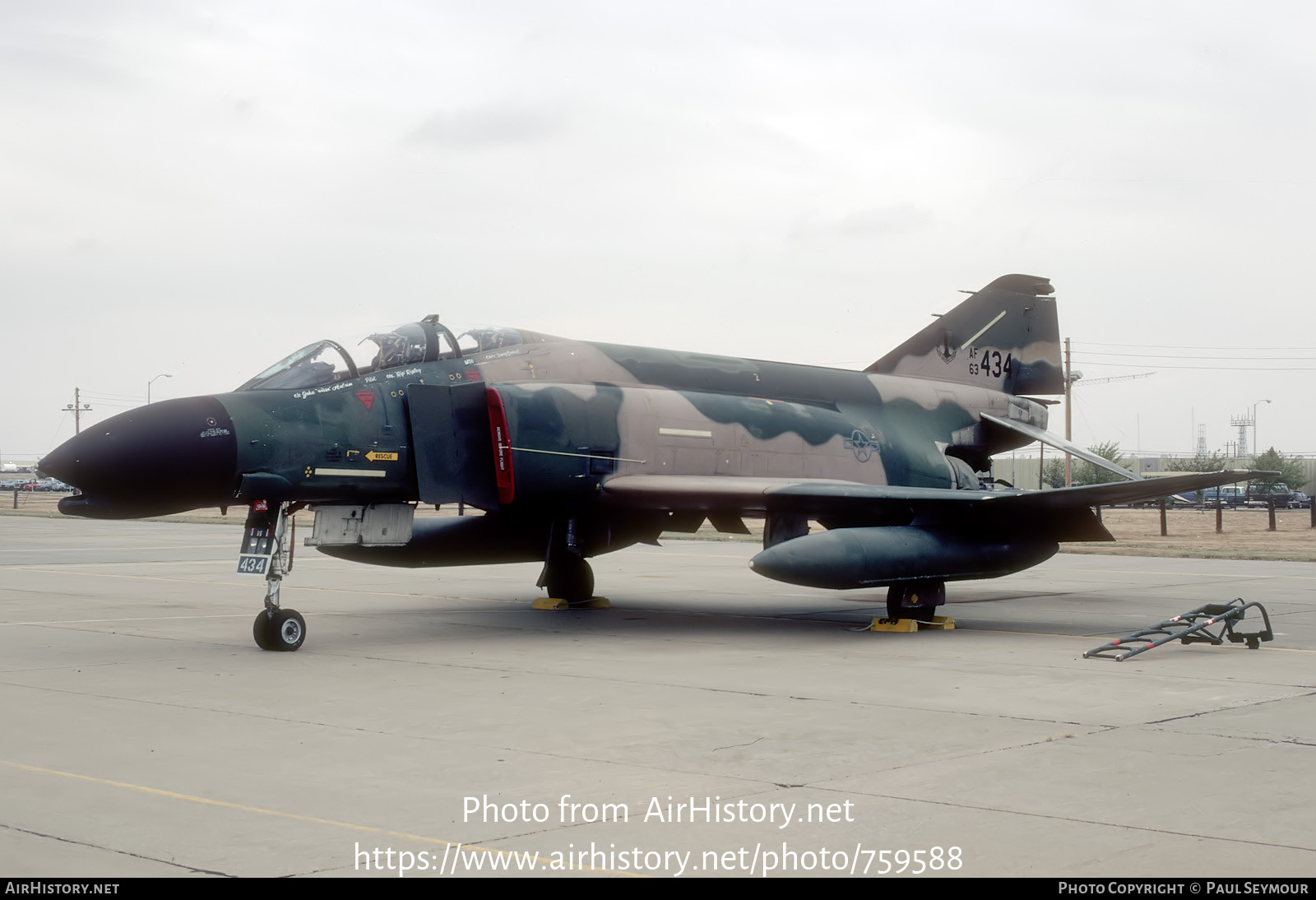 Aircraft Photo of 63-7434 / AF63-434 | McDonnell GF-4C Phantom II | USA - Air Force | AirHistory.net #759588