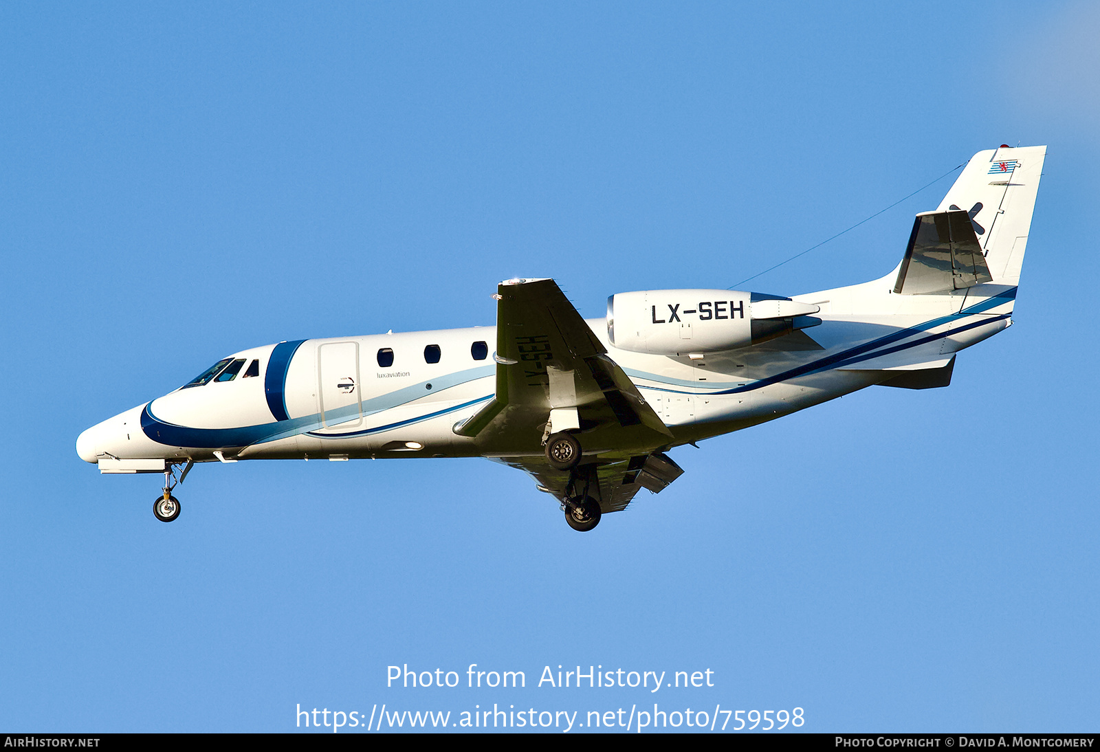 Aircraft Photo of LX-SEH | Cessna 560XL Citation XLS | Luxaviation | AirHistory.net #759598