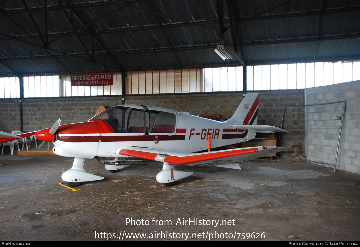 Aircraft Photo of F-GEIR | Robin DR-400-120 | Aeroclub du Var | AirHistory.net #759626