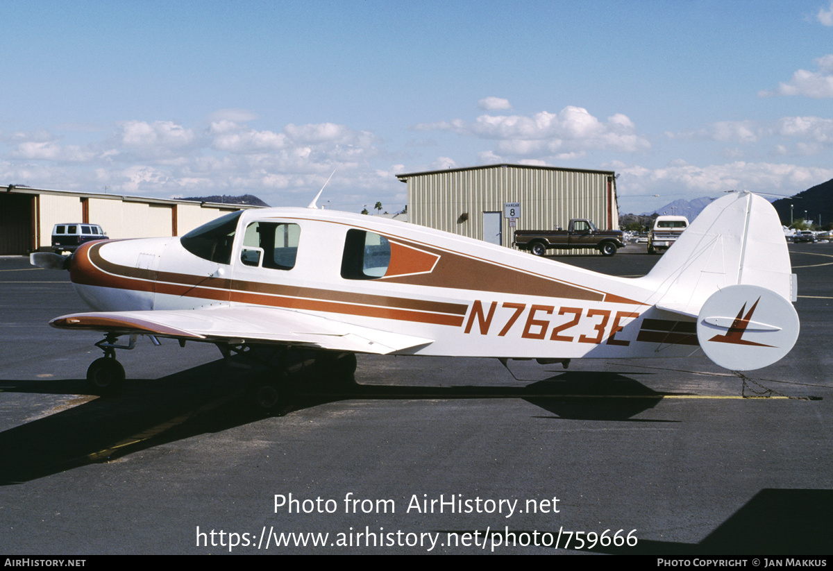 Aircraft Photo of N7623E | Bellanca 14-19-3 Cruisemaster | AirHistory.net #759666