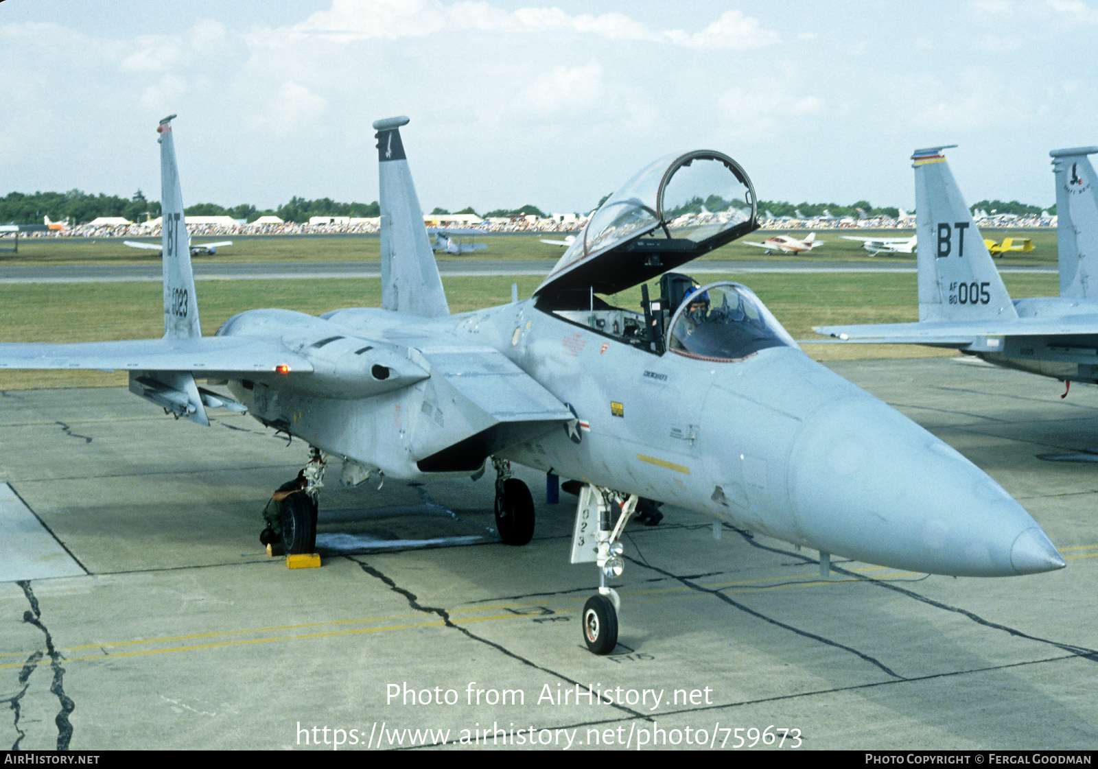 Aircraft Photo of 80-0023 / AF80-023 | McDonnell Douglas F-15C Eagle | USA - Air Force | AirHistory.net #759673