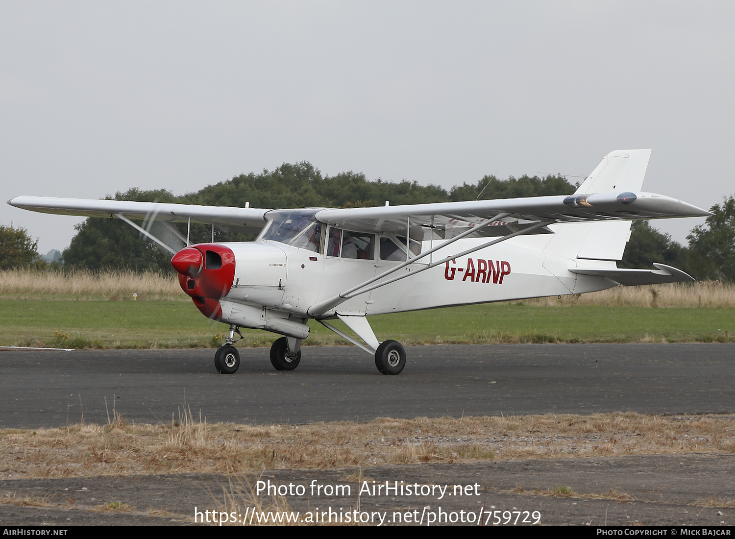 Aircraft Photo of G-ARNP | Beagle A-109 Airedale | AirHistory.net #759729