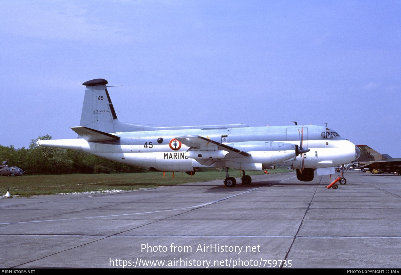 Aircraft Photo of 45 | Bréguet 1150 Atlantic | France - Navy | AirHistory.net #759735