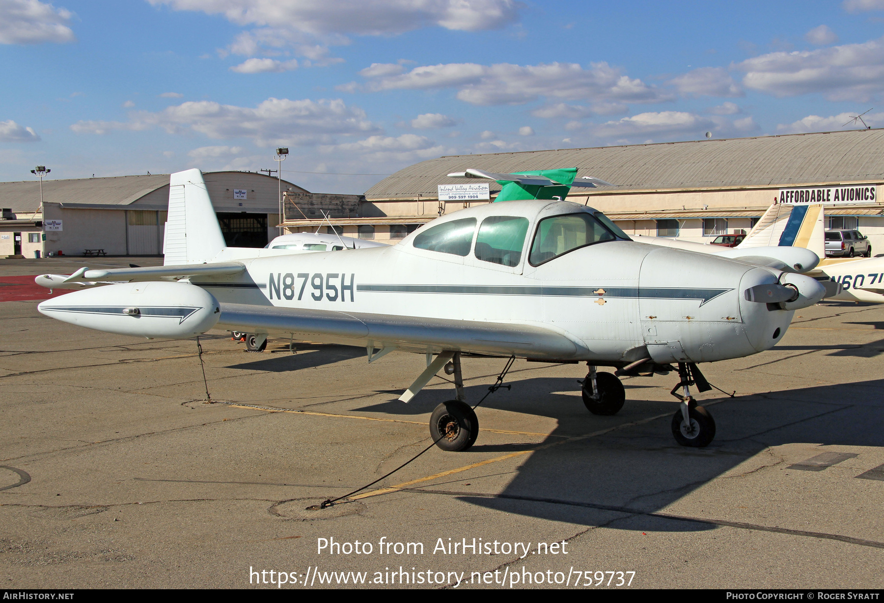 Aircraft Photo of N8795H | North American Navion (NA-145) | AirHistory.net #759737