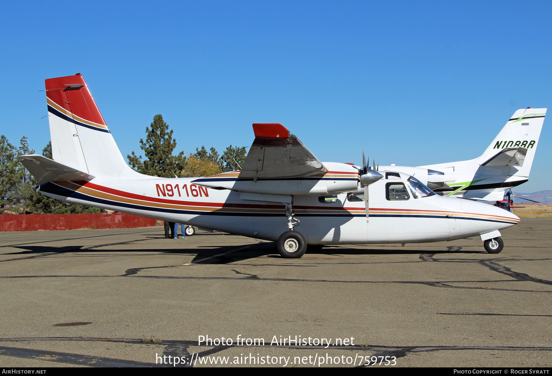 Aircraft Photo of N9116N | North American Rockwell 500S Shrike Commander | AirHistory.net #759753