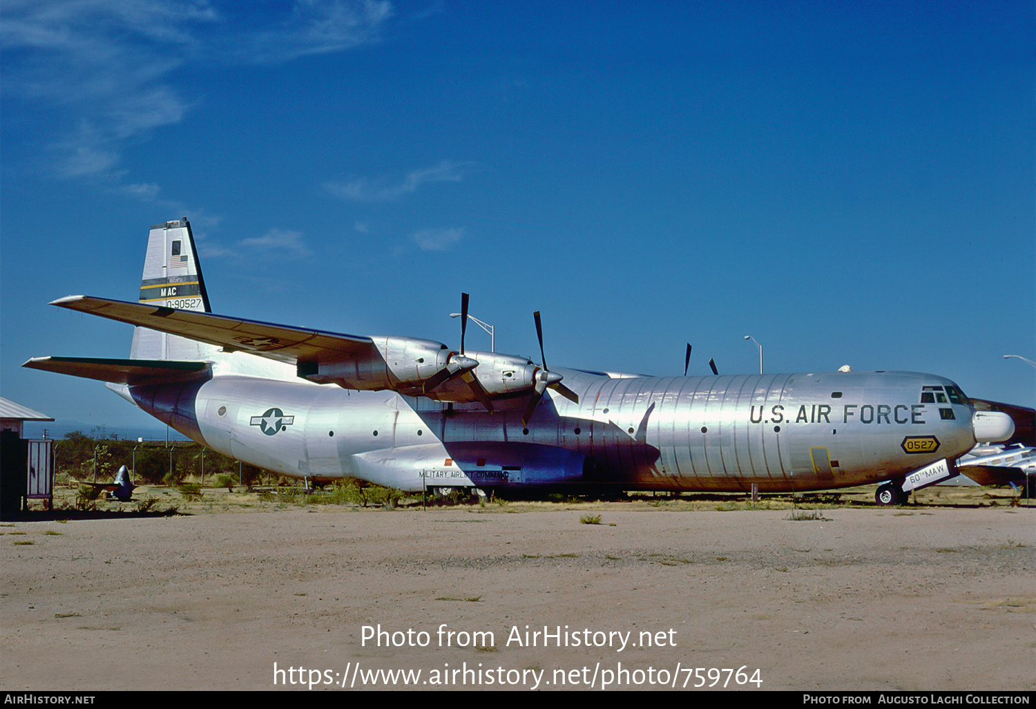 Aircraft Photo of 59-0527 / 0-90527 | Douglas C-133B Cargomaster | USA - Air Force | AirHistory.net #759764