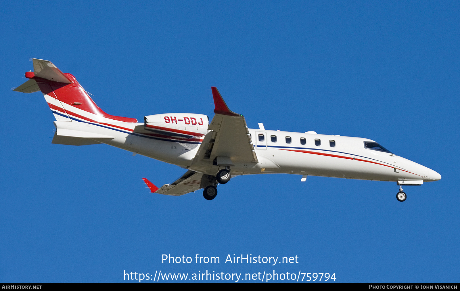 Aircraft Photo of 9H-DDJ | Learjet 75 | AirHistory.net #759794