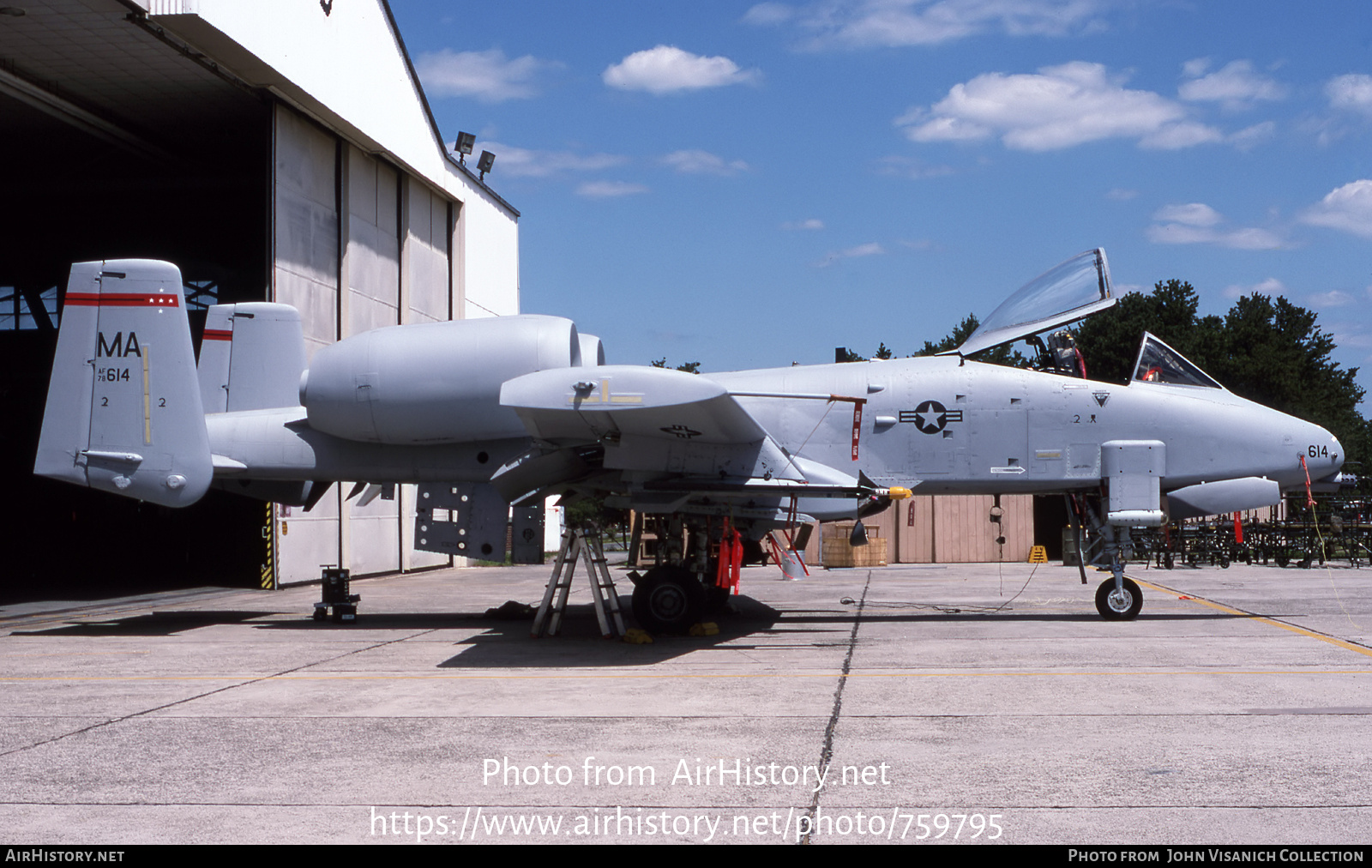 Aircraft Photo of 78-0614 / AF78-614 | Fairchild A-10C Thunderbolt II | USA - Air Force | AirHistory.net #759795