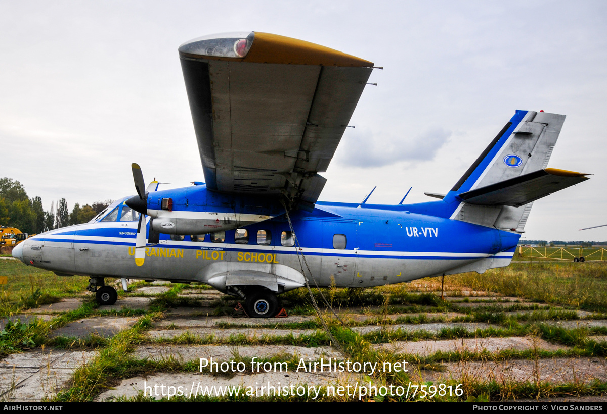 Aircraft Photo of UR-VTV | Let L-410UVP Turbolet | Ukrainian Pilot School | AirHistory.net #759816