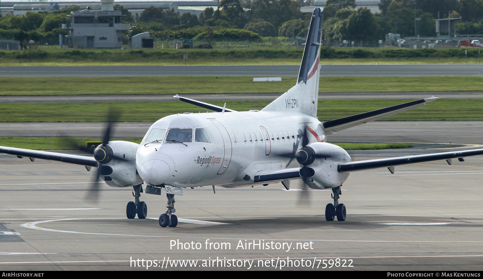 Aircraft Photo of VH-ZPN | Saab 340B | REX - Regional Express | AirHistory.net #759822