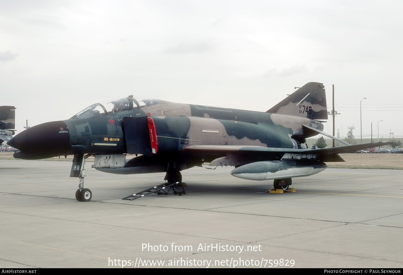 Aircraft Photo of 64-0745 / AF64-745 | McDonnell GF-4C Phantom II | USA - Air Force | AirHistory.net #759829