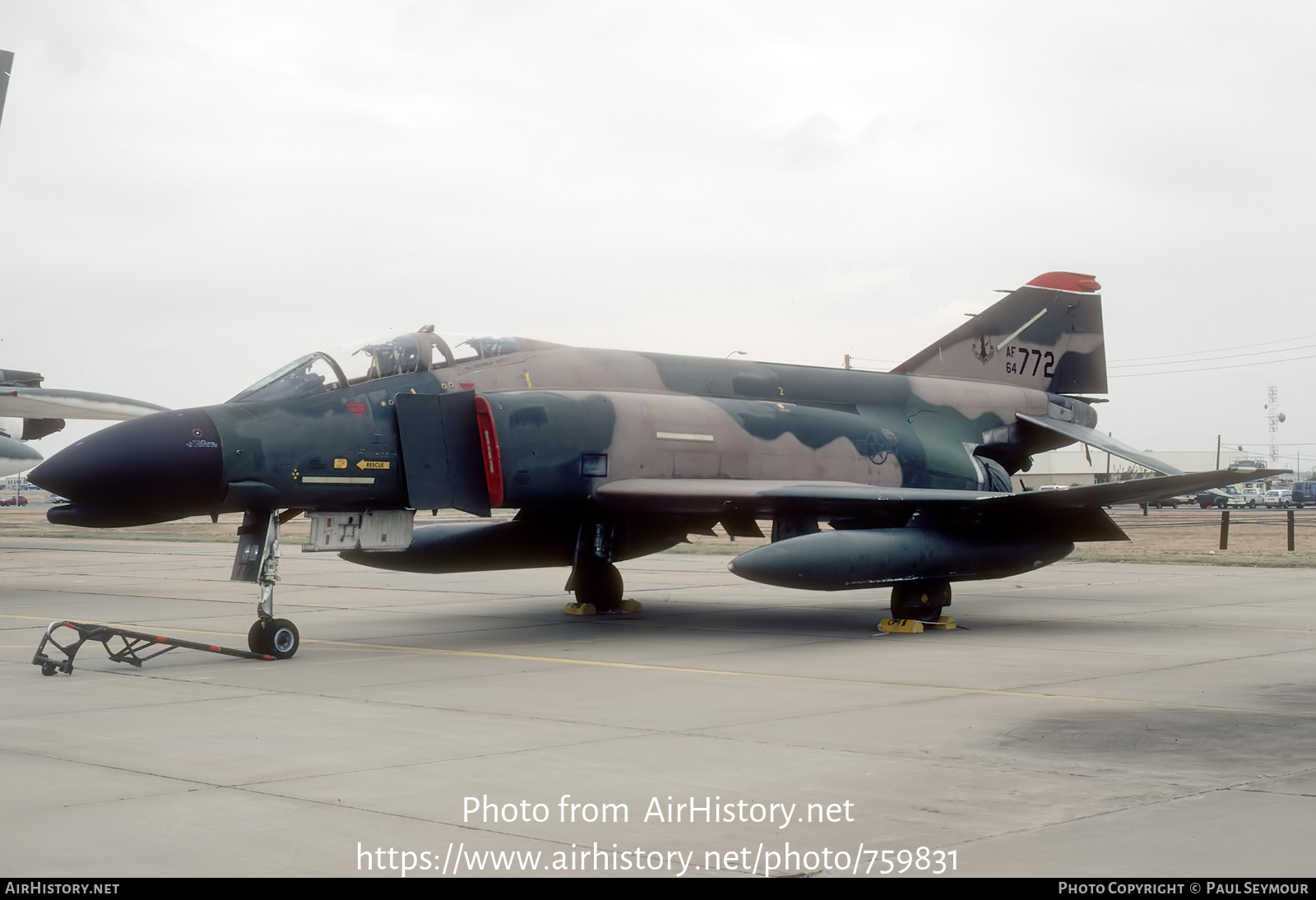 Aircraft Photo of 64-0772 / AF64-772 | McDonnell GF-4C Phantom II | USA - Air Force | AirHistory.net #759831