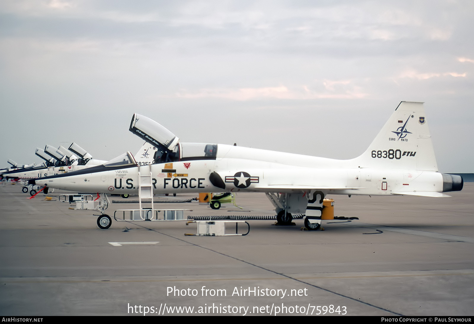 Aircraft Photo of 66-8380 / 68380 | Northrop T-38A Talon | USA - Air Force | AirHistory.net #759843