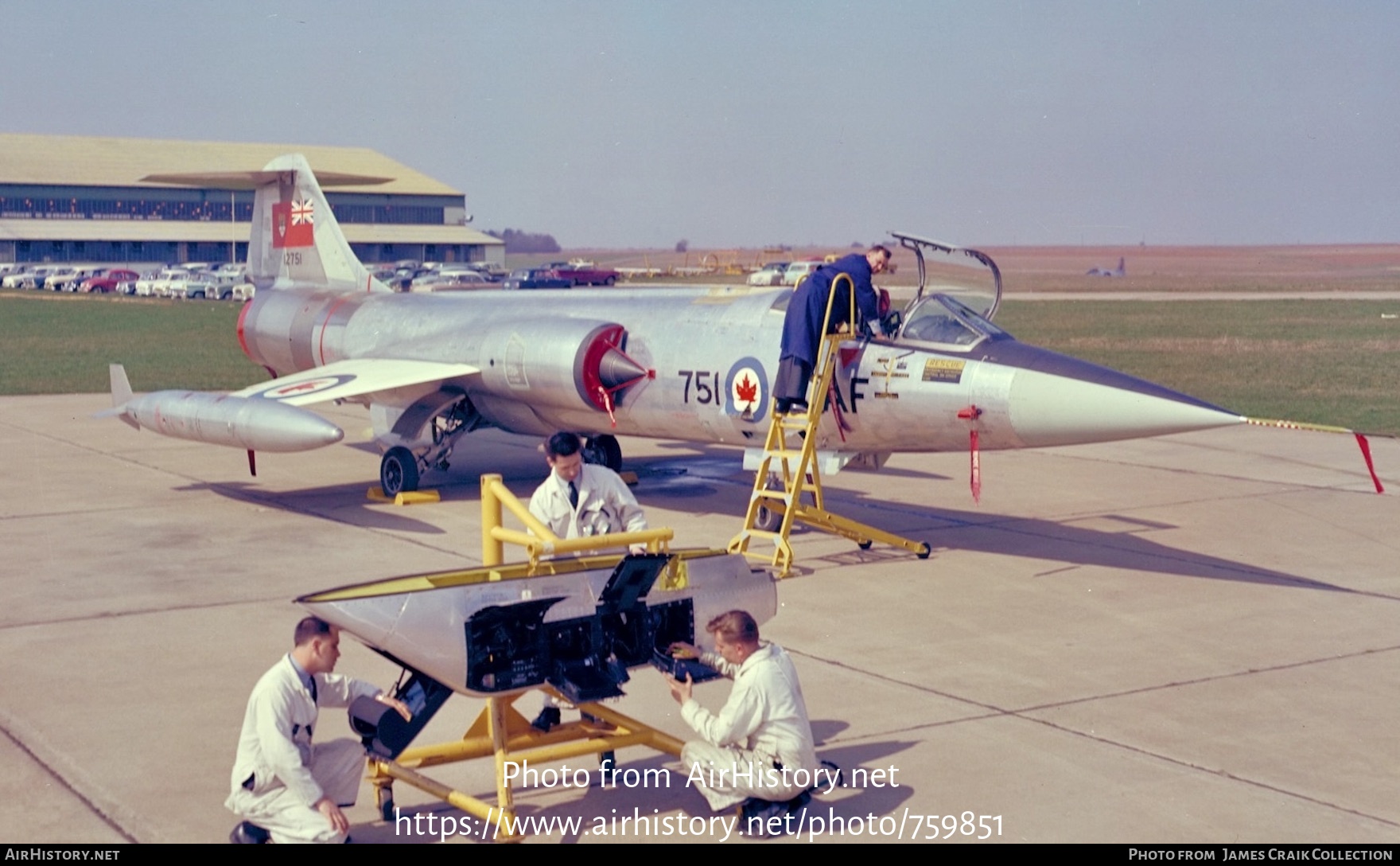 Aircraft Photo of 12751 | Canadair CF-104 Starfighter | Canada - Air Force | AirHistory.net #759851