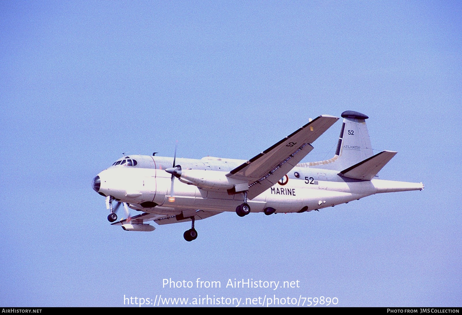 Aircraft Photo of 52 | Bréguet 1150 Atlantic | France - Navy | AirHistory.net #759890