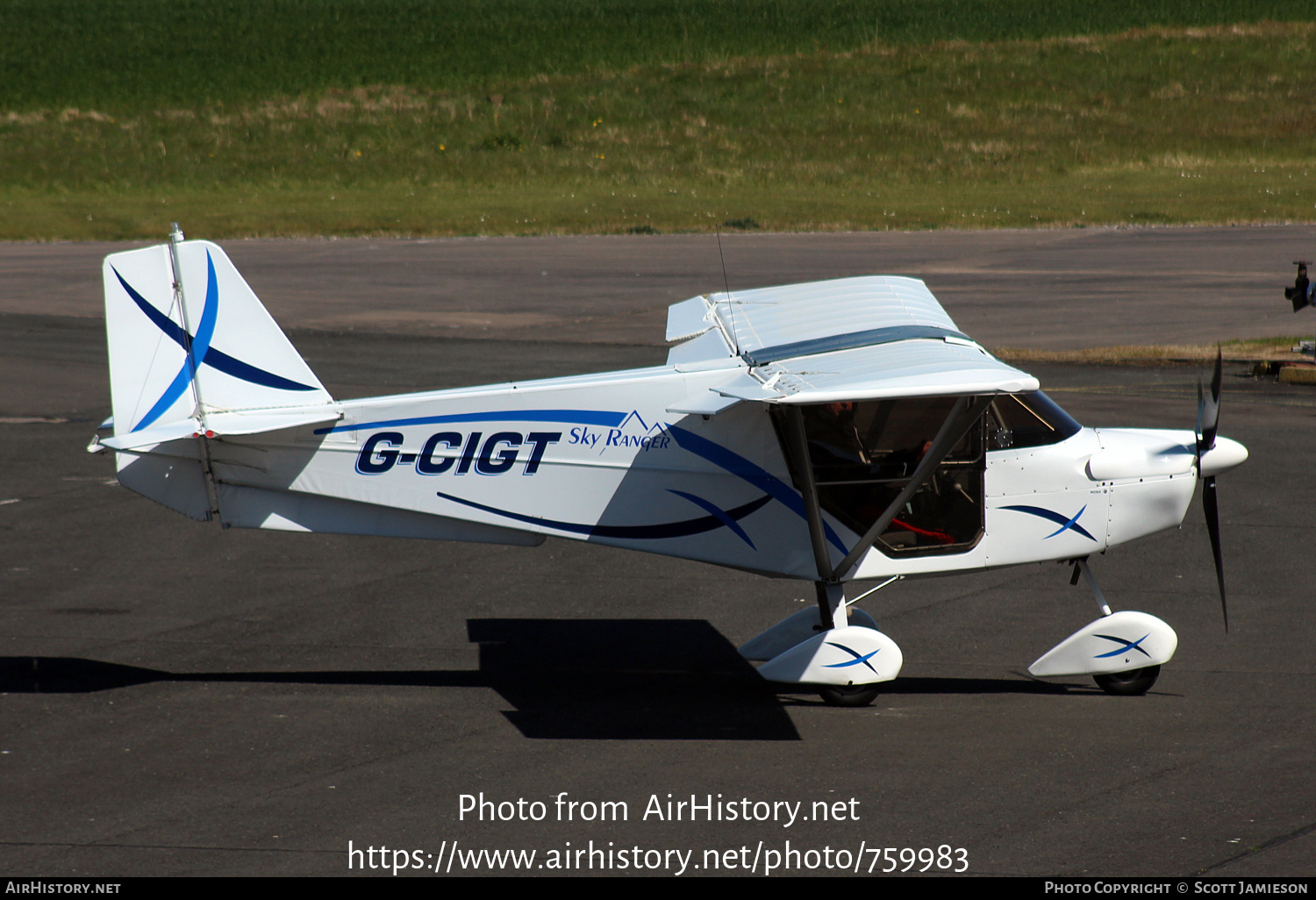 Aircraft Photo of G-CIGT | Best Off Sky Ranger Swift 912S | AirHistory.net #759983