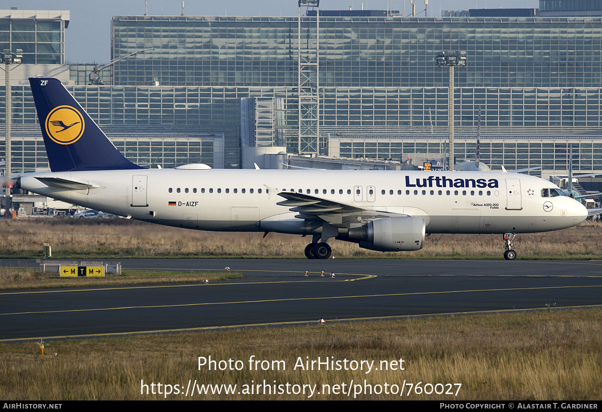 Aircraft Photo of D-AIZF | Airbus A320-214 | Lufthansa | AirHistory.net #760027