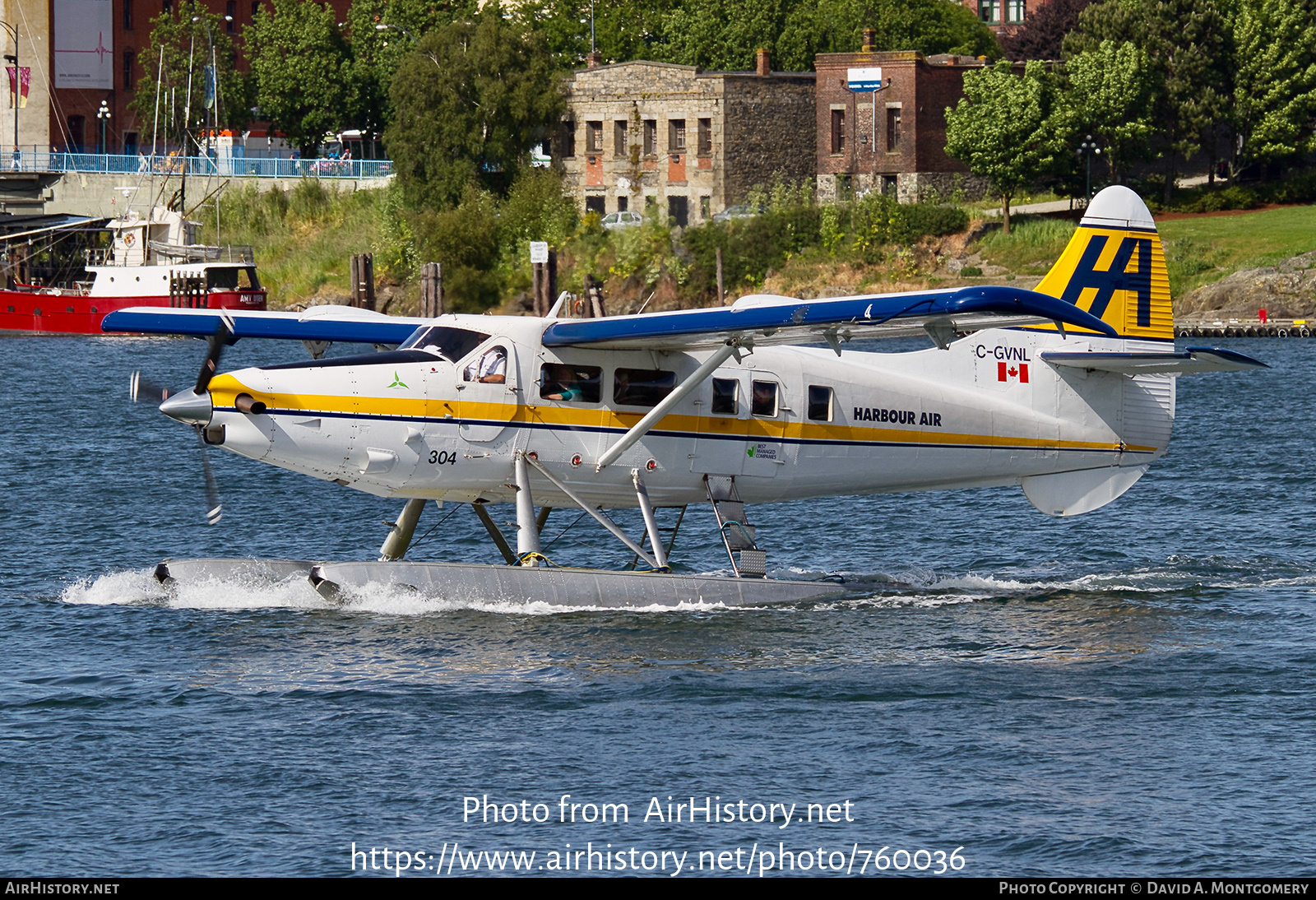 Aircraft Photo of C-GVNL | De Havilland Canada DHC-3T... Turbo Otter | Harbour Air | AirHistory.net #760036