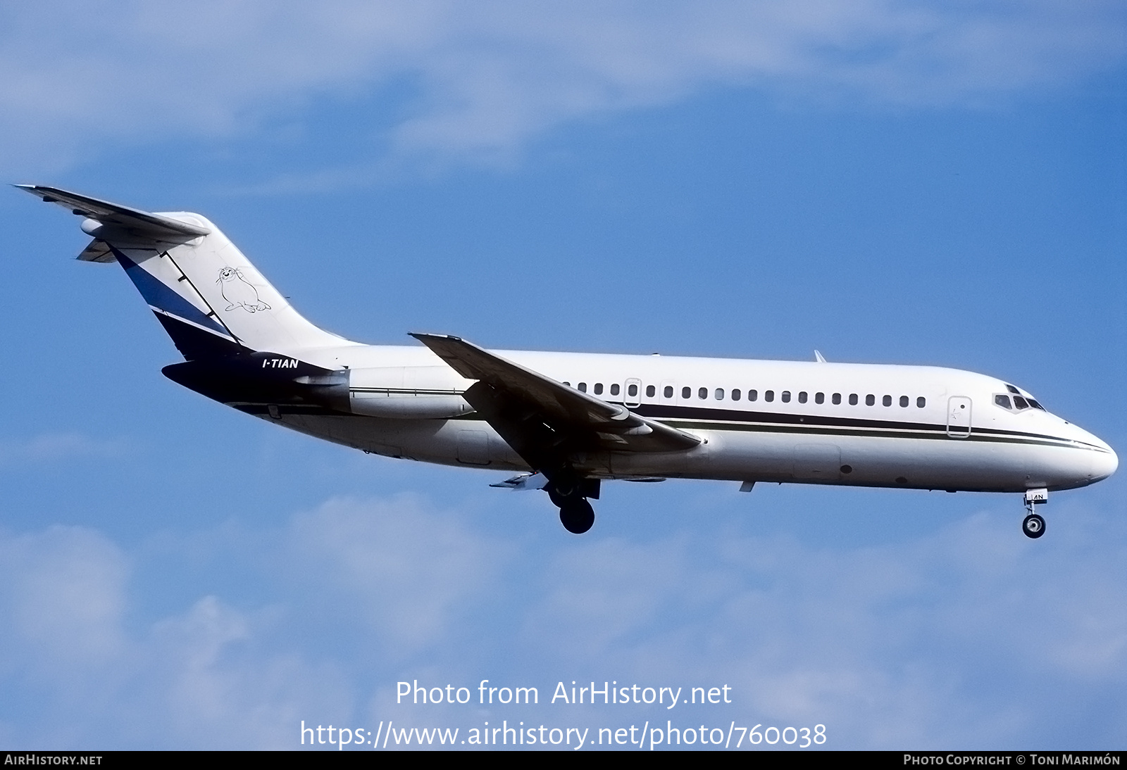 Aircraft Photo of I-TIAN | Douglas DC-9-15RC | Noman | AirHistory.net #760038