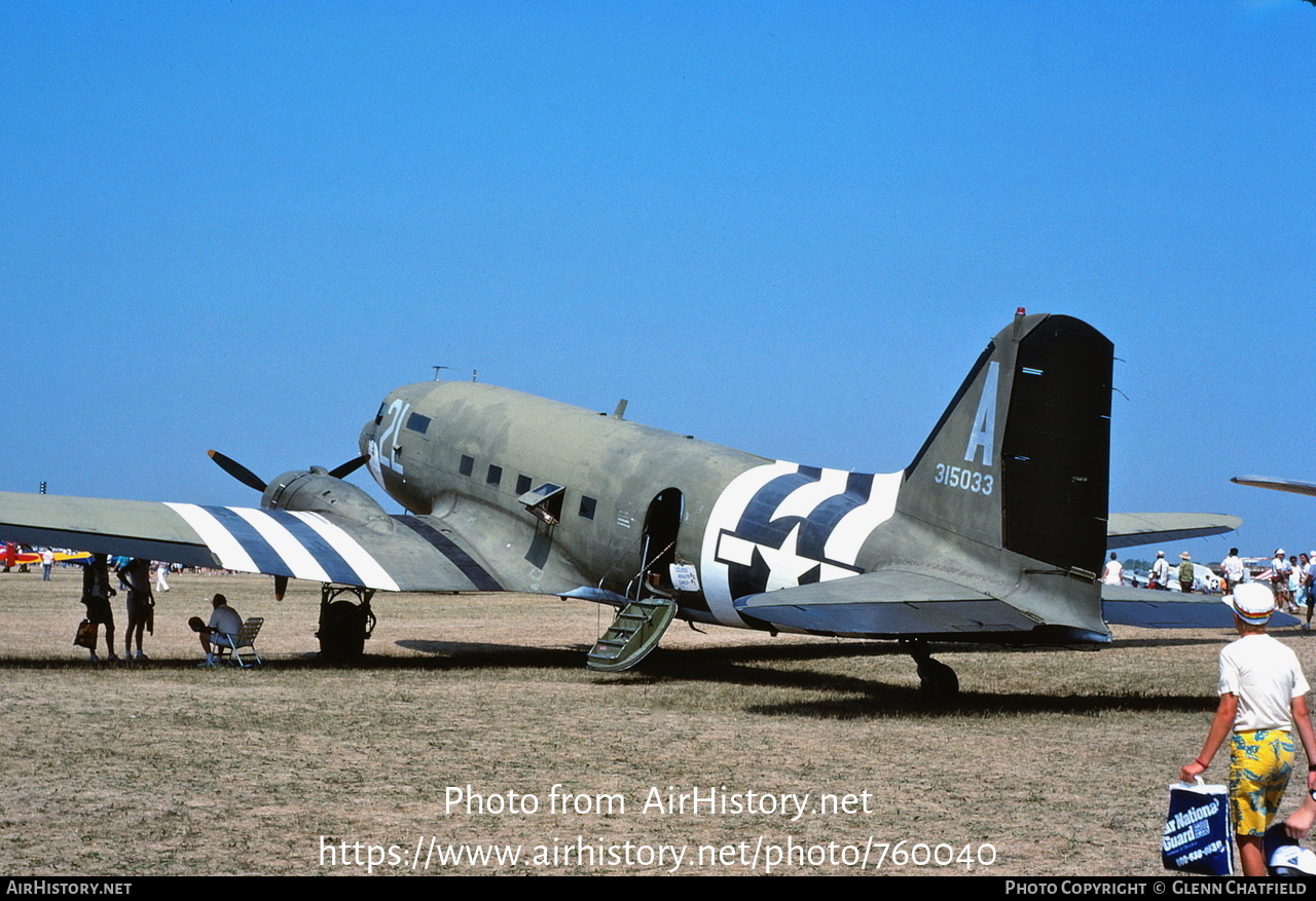 Aircraft Photo of N227GB / 315033 | Douglas C-47J Skytrain | USA - Air Force | AirHistory.net #760040