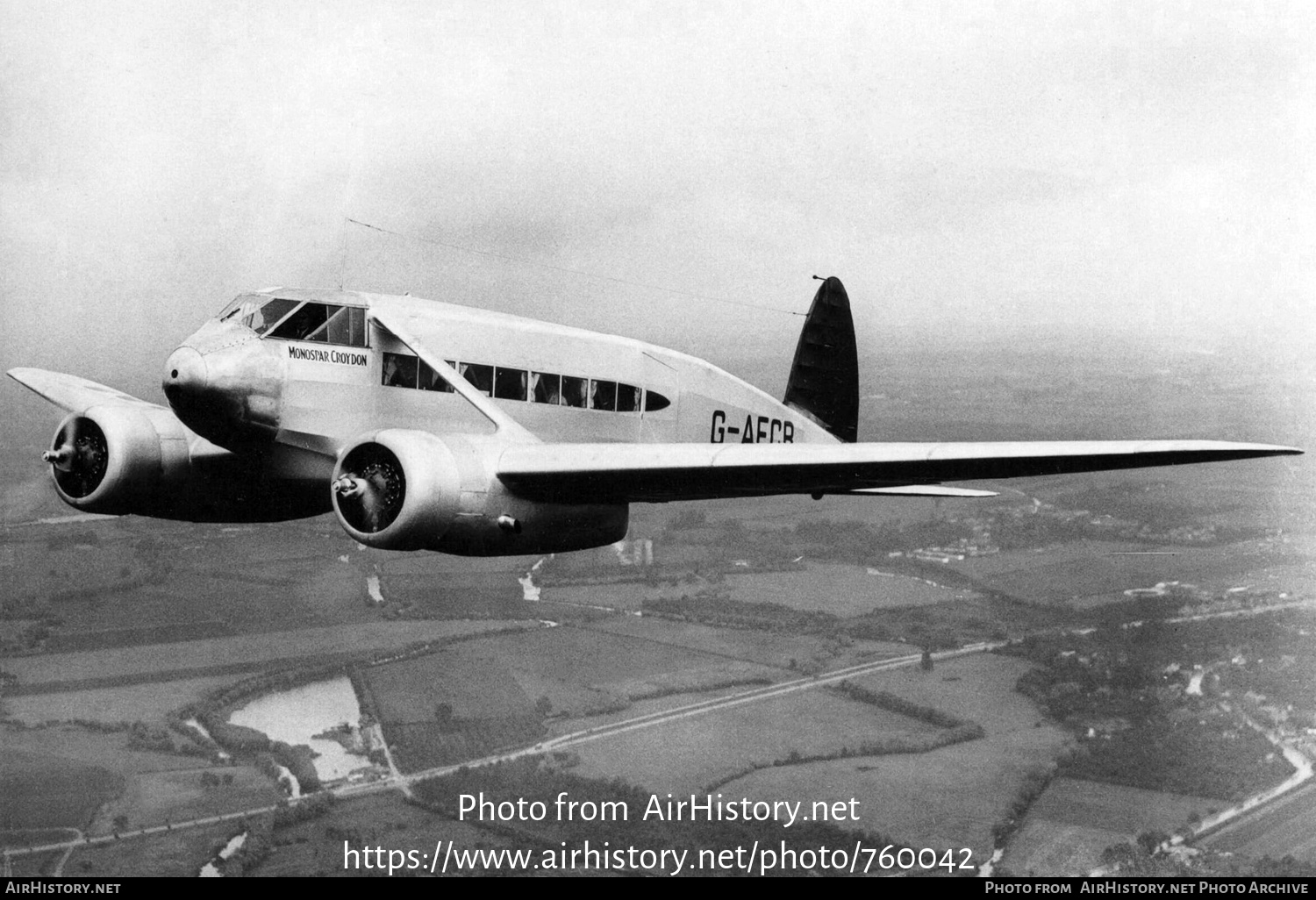 Aircraft Photo of G-AECB | General Aircraft ST-18 Monospar Croydon | AirHistory.net #760042