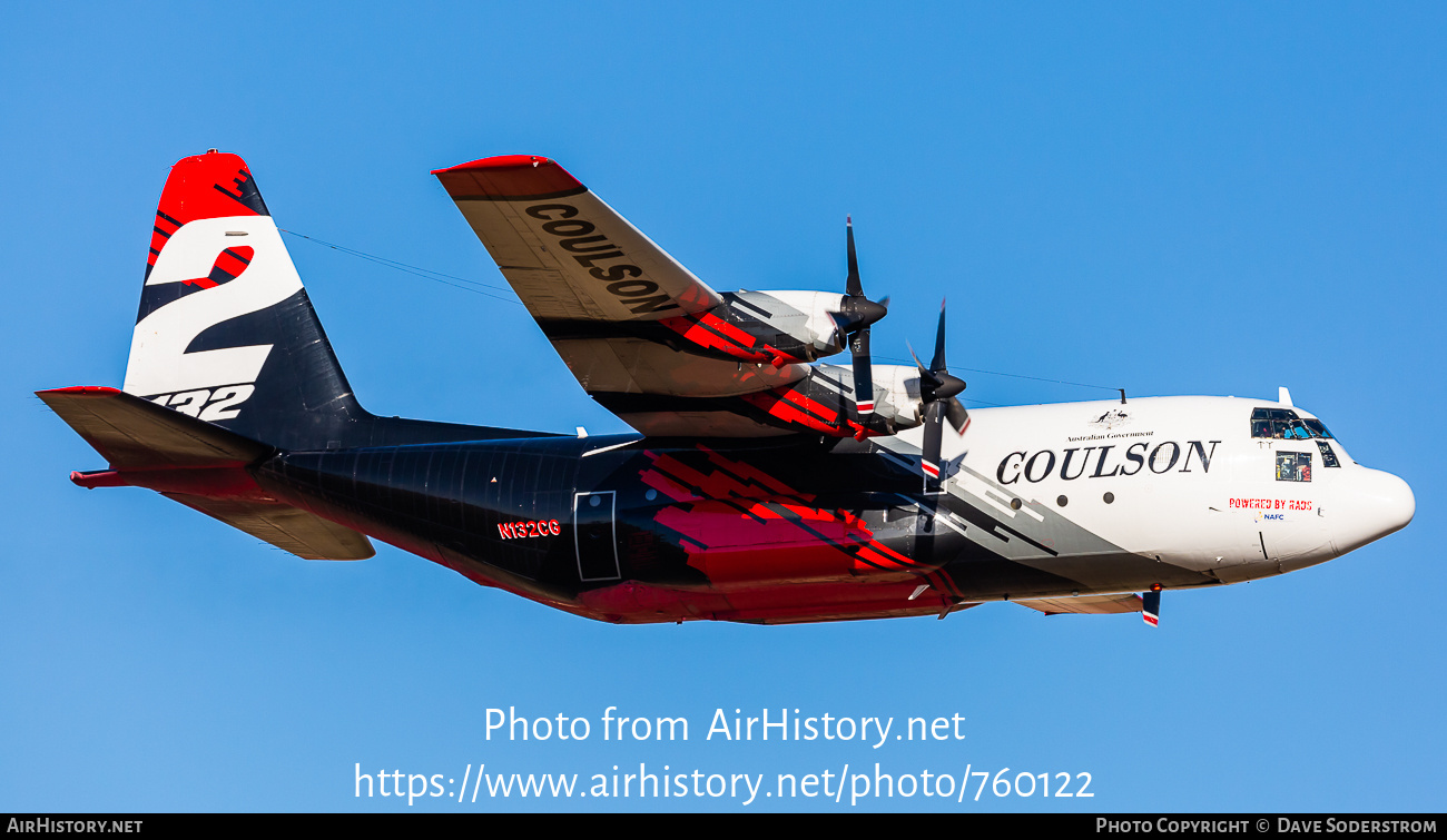 Aircraft Photo of N132CG | Lockheed C-130H Hercules | Coulson Flying Tankers | AirHistory.net #760122